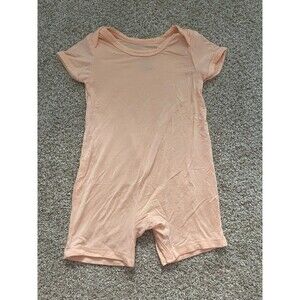 Peach Bamboo Romper 3-6 Month